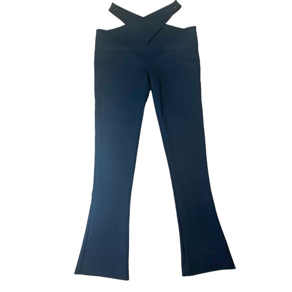 courreges Pants - Courreges Black Cutout Pants